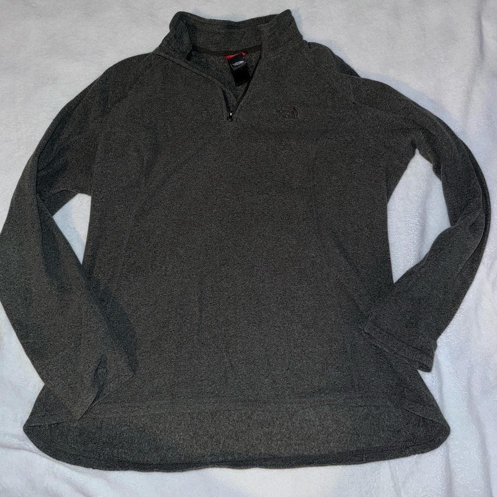 Grey North Face